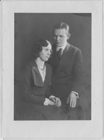 Förlovningsfoto nyårsafton 1931